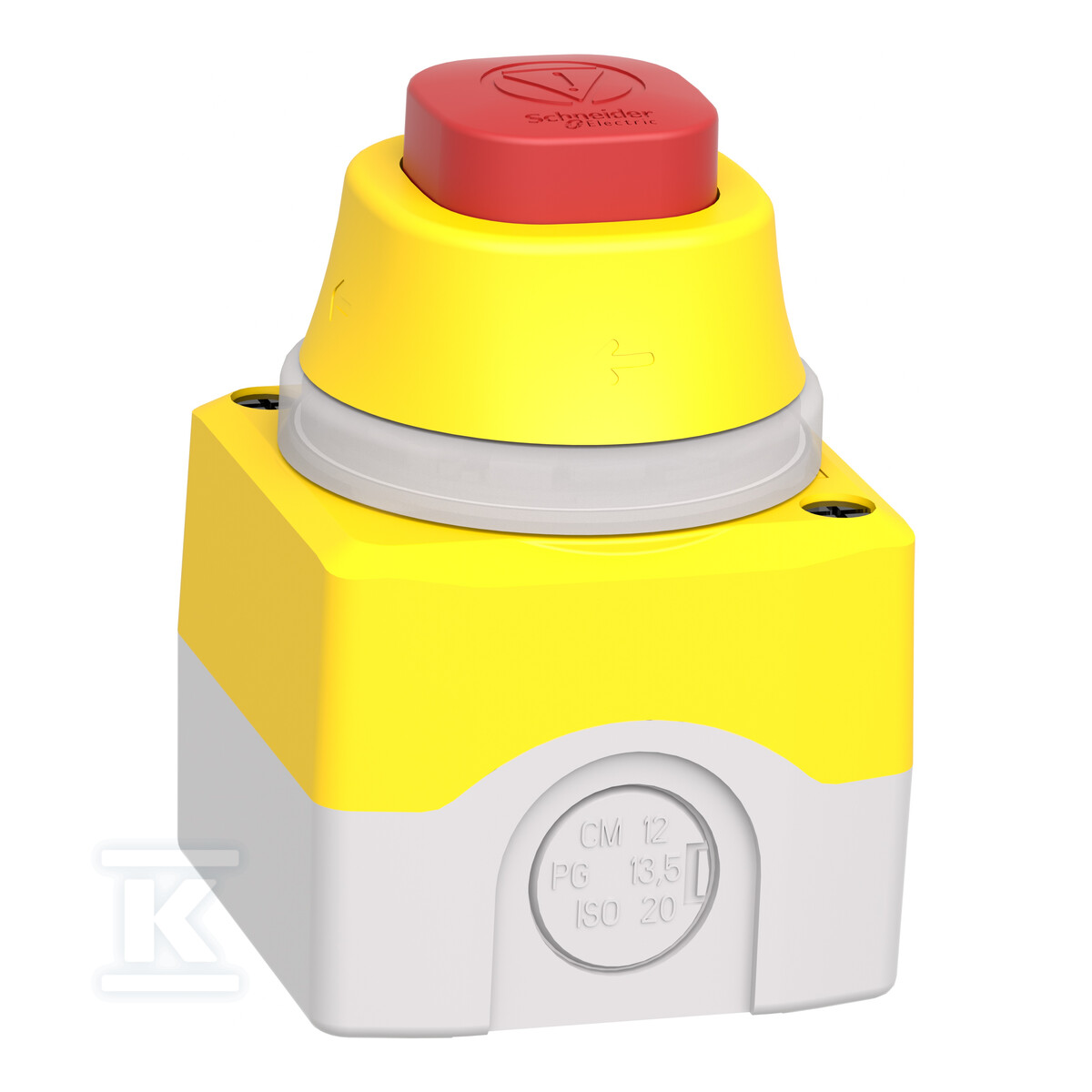 Підсвічування Emergency Stop, касета - XALK84W3BG
